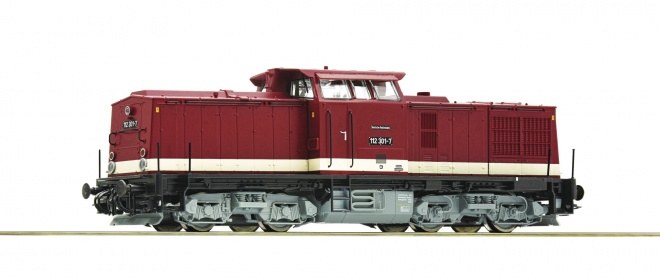 Diesel locomotive DR 112<br /><a href='images/pictures/Roco/Roco-73759.jpg' target='_blank'>Full size image</a>